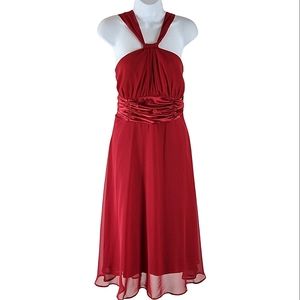 Connected Apparel fancy red dress Clearance!!!